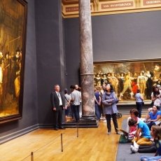 The Night Watch at the Rijksmuseum