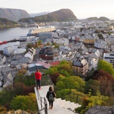 Ålesund from above