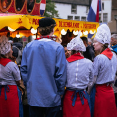 The traditional cheese market Alkmaar 14