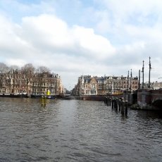 View from the left side of the bridge