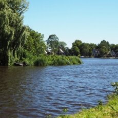 Entering Broek in Waterland