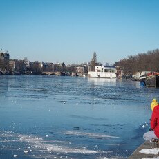 Amsterdam in blue and gold 01