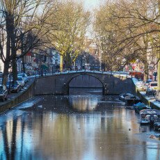 Amsterdam in blue and gold 06