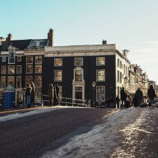 Amsterdam in blue and gold 07