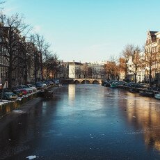 Amsterdam in blue and gold 09