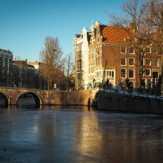 Amsterdam in blue and gold 11