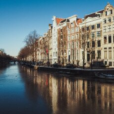 Amsterdam in blue and gold 14