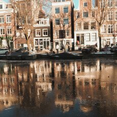 Amsterdam in blue and gold 18