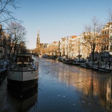 Amsterdam in blue and gold 17