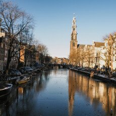 Amsterdam in blue and gold 19