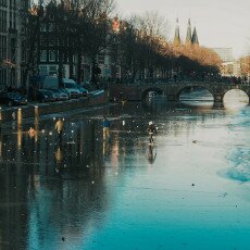 Amsterdam in blue and gold 21