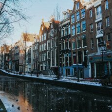 Amsterdam in blue and gold 24