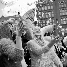 Pillow fight - Amsterdam