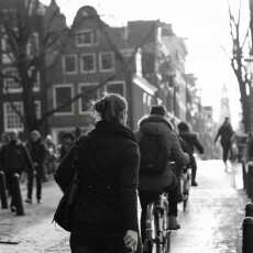 Winter morning - Amsterdam