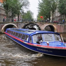 Canal cruise in autumn