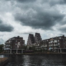 Cloudy day in Amsterdam West 09