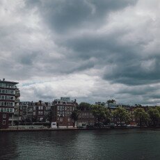 Cloudy day in Amsterdam West 01