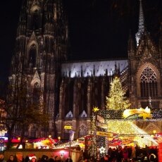 Cologne Christmas Market - night