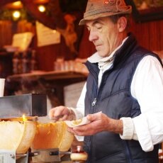 The man selling the best raclette ever