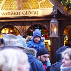 Cologne Christmas Market - little blue boy