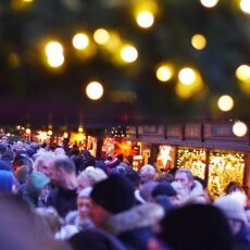 Cologne Christmas Market - crowds