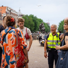 A group tour at De Wallen Festival 2026