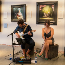 concert at the Tim Cantor Gallery Wallen Festival
