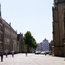 Heading towards the church square