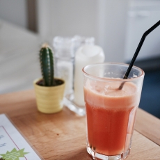Carrot-apple-ginger juice