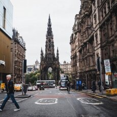 Weekend in Edinburgh - the Scott Monument