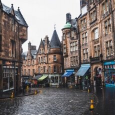 Weekend in Edinburgh - Cockburn Street