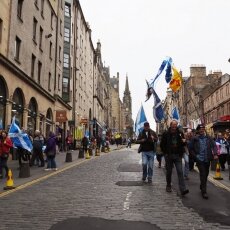 Edinburgh independence march 20