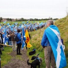 Edinburgh independence march 08
