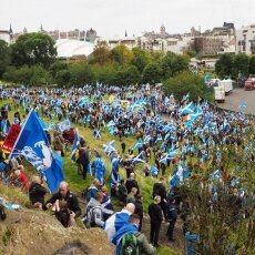 Edinburgh independence march 09