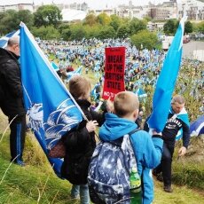 Edinburgh independence march 10
