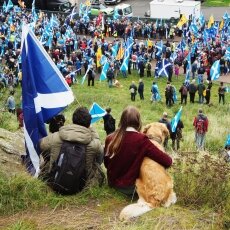 Edinburgh independence march 11