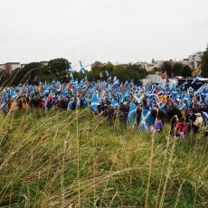 Edinburgh independence march 23