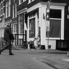 Amsterdam city centre empty 17