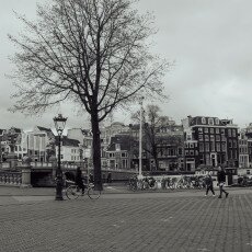 Amsterdam city centre empty 20