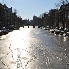 Frozen Canals Amsterdam 01