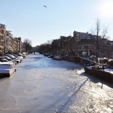 Frozen Canals Amsterdam 06