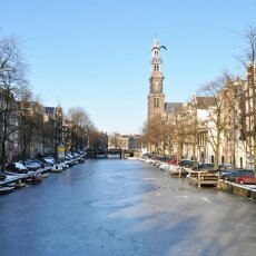 Frozen Canals Amsterdam 07