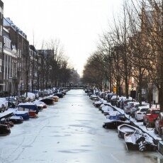 Frozen Canals Amsterdam 12