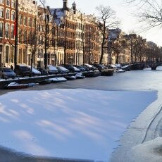Frozen Canals Amsterdam 13
