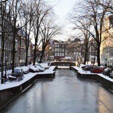Frozen Canals Amsterdam 17