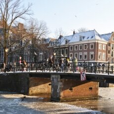 Frozen Canals Amsterdam 19