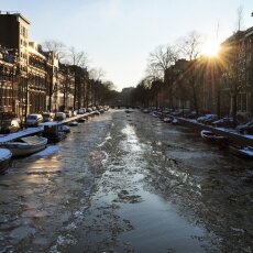 Frozen Canals Amsterdam 23