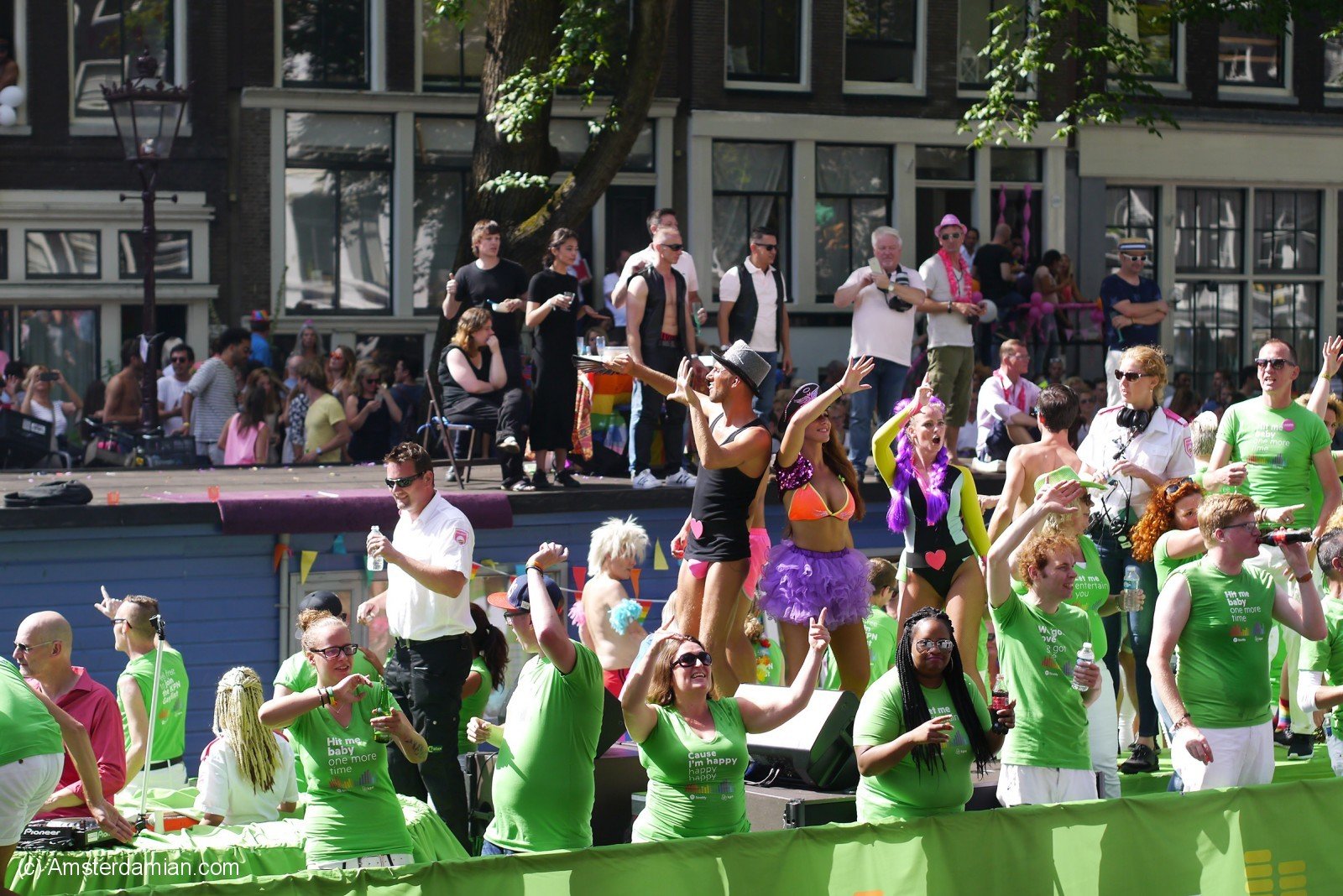 Europride 2016 Amsterdam The Canal Parade Amsterdamian