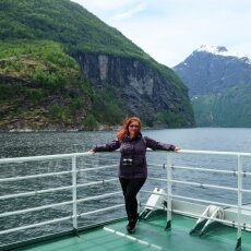 Me, happy. Photo by @lattescadente