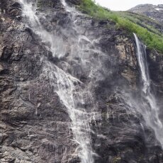 Waterfalls of Geirangerfjord 03